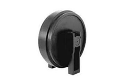 Roda guia para material rodante de escavadeira e trator
